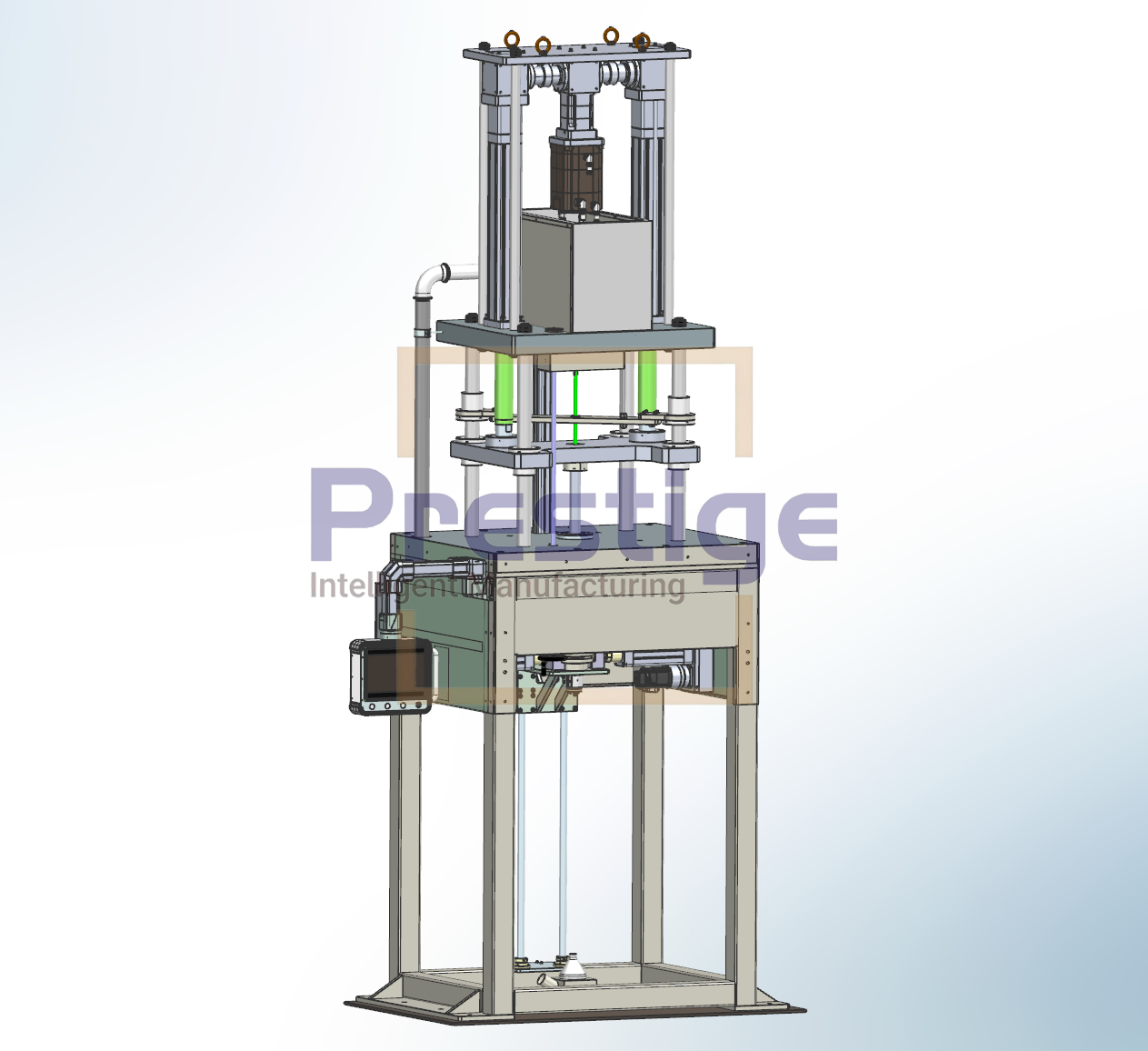 PTFE ultra-thin-wall tube extruder